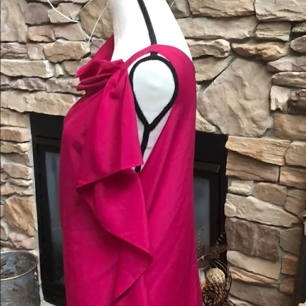 The Limited Fuchsia blouse 👚 size Small - Picture 3 of 7